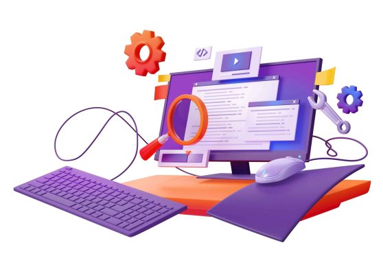 Responsive and modern website development service with SEO optimization and user-friendly design